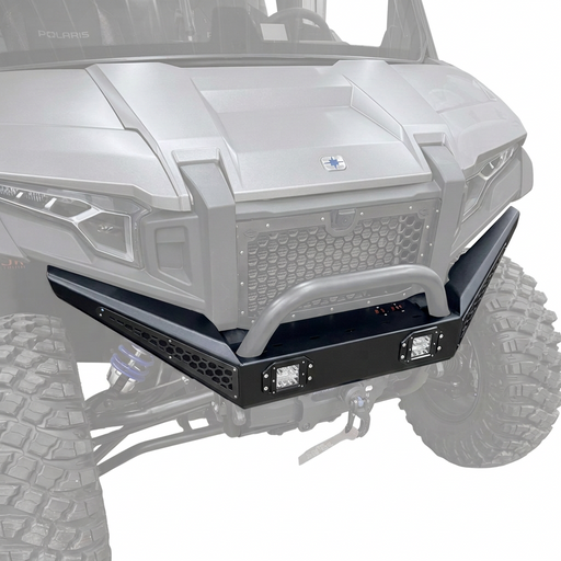 Polaris Xpedition Front Bumper by AJK Offroad Front Left Side View