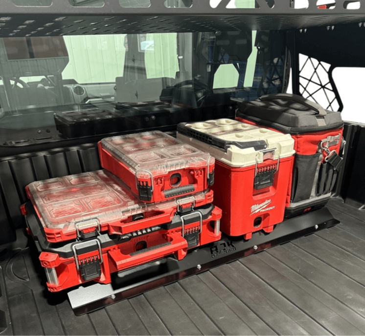 Polaris Ranger 1500XD Front Packout Mount Installed with 5 Different Kits