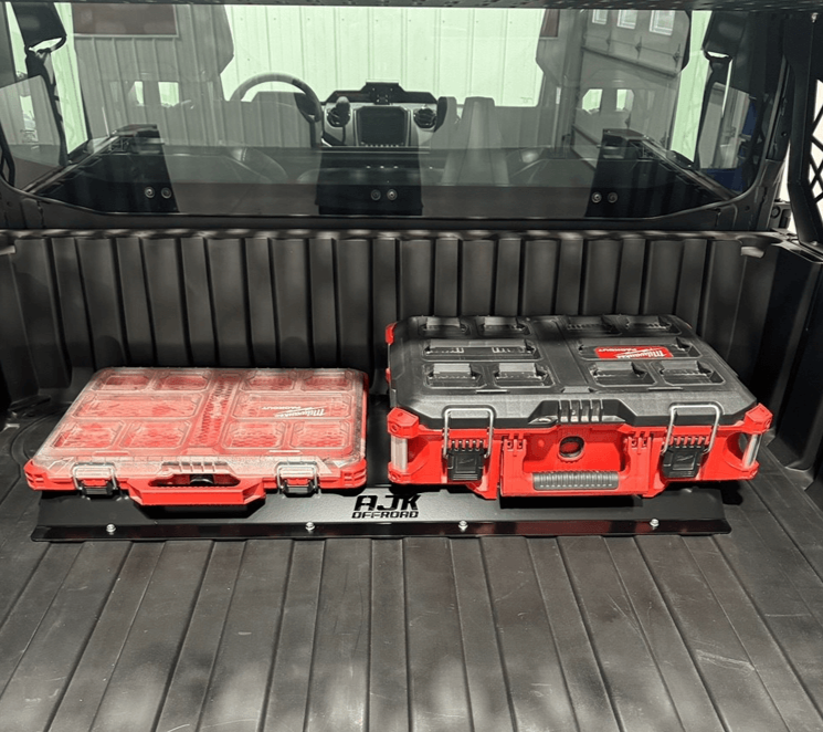 Polaris Ranger 1500XD Front Packout Mount Installed with Just Two Kits