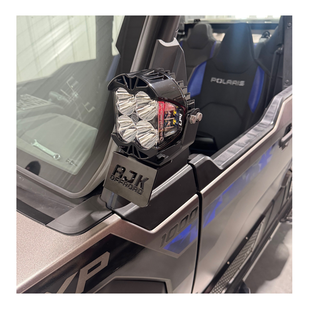 Polaris Xpedition A Pillar light mount — AJK Offroad