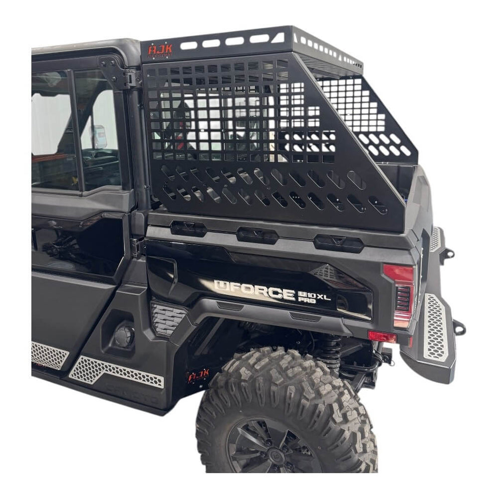 CF Moto UForce U10 Tall Bed Rack with Enclosure | AJK Offroad