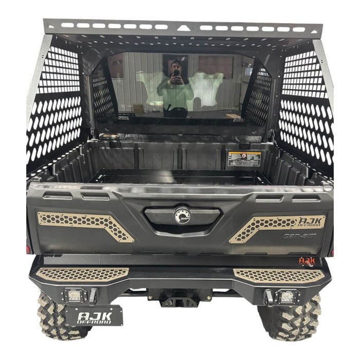 Can-Am Defender HD10-HD11 Tall Bed Rack with Enclosure