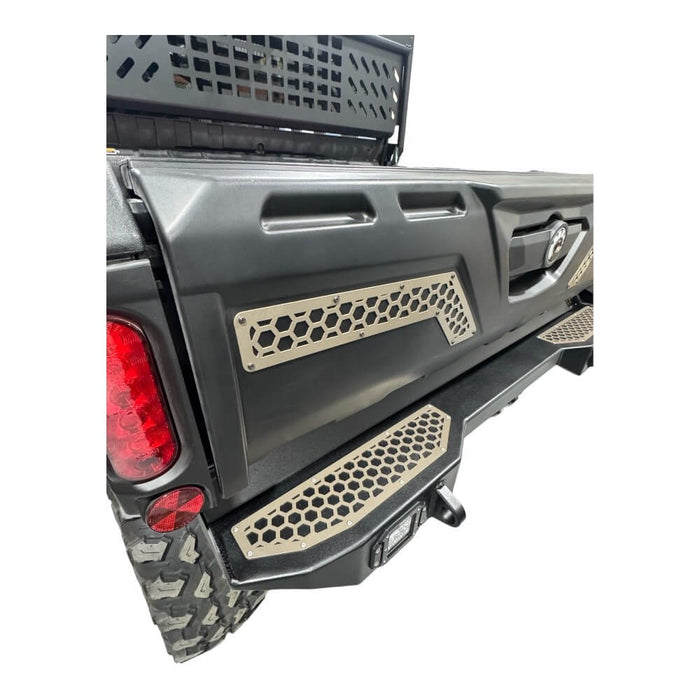 Tailgate Rear End Defender Can-Am Defender HD10 Tailgate Accents — AJK Offroad
