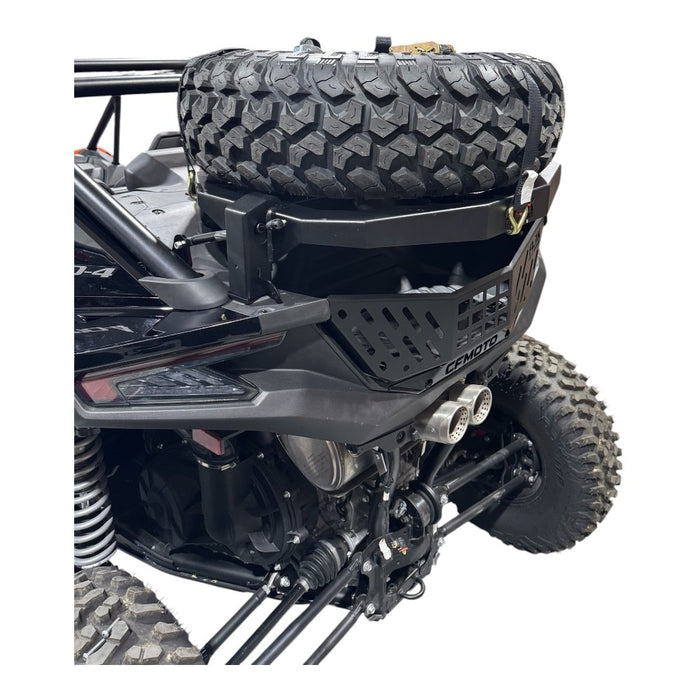 CF Moto Z-10 Flip Up Spare Tire Carrier