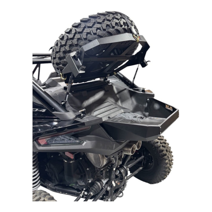 CF Moto Z-10 Flip Up Spare Tire Carrier