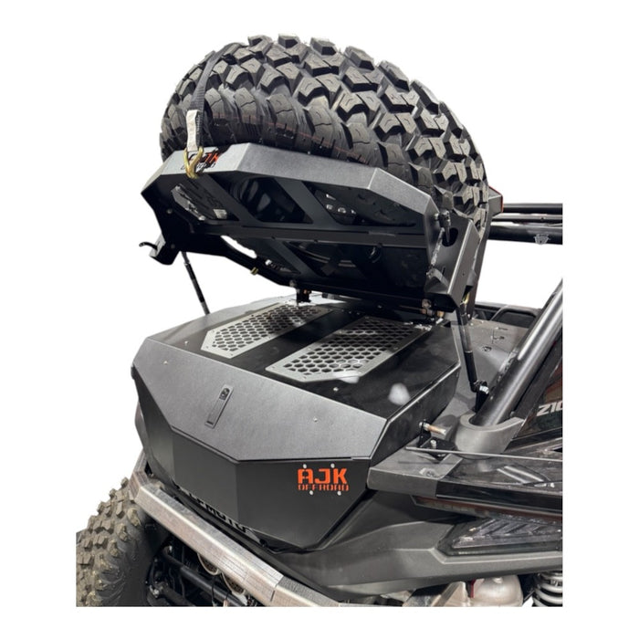 CF Moto Z-10 Flip Up Spare Tire Carrier
