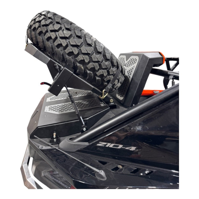 CF Moto Z-10 Flip Up Spare Tire Carrier