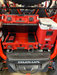 Honda Talon Milwaukee Packout Mount 1.5 by AJK Offroad with cooler closed by one wide kit open on display