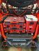 Honda Talon Milwaukee Packout Mount 1.5 AJK Offroad with three wide kits and one kit plus cooler