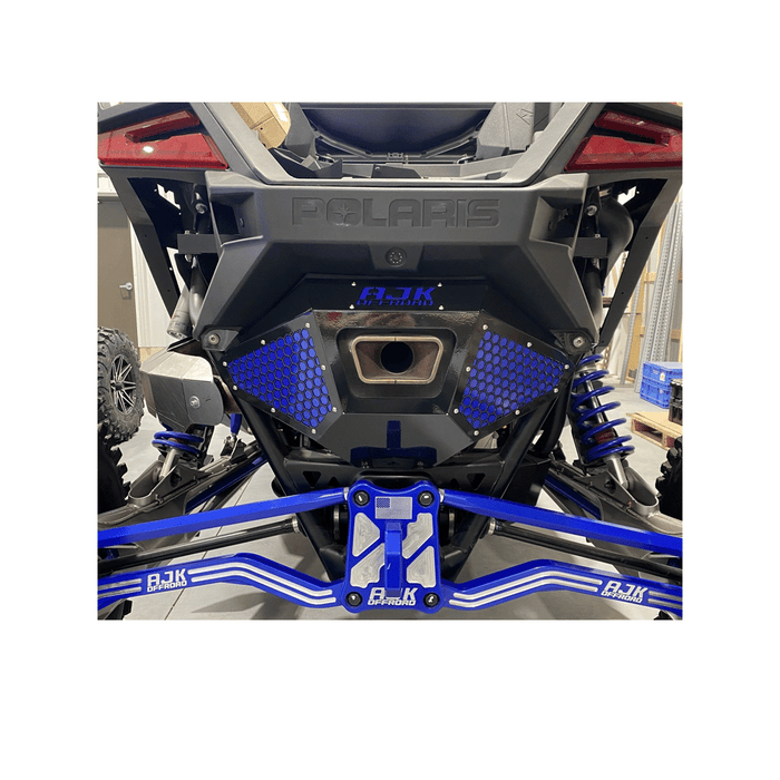 Polaris Pro R Exhaust Cover Bumper  AJK Offroad   