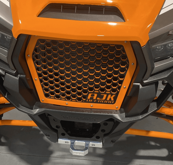 Kawasaki KRX Front Grill — AJK Offroad Kawasaki KRX Front Grill — AJK Offroad