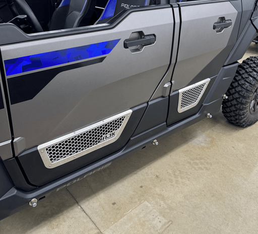 Polaris Xpedition Vented Lower Doors Inserts  AJK Offroad Both Polaris Blue No