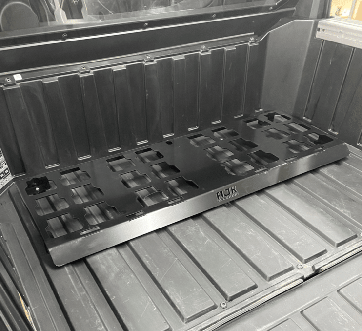 Polaris Xpedition Packout Mount by AJK Offroad with no kits installed