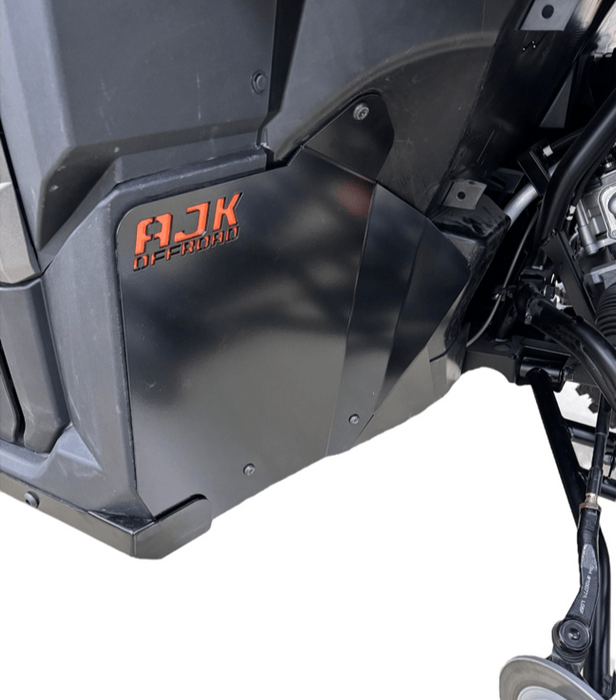 Polaris Xpedition Inner Fender Guards by AJK Offroad Passenger Left Side View