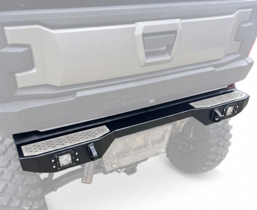 Polaris Xpedition Rear Bumper by AJK Offroad Rear Side Angle
