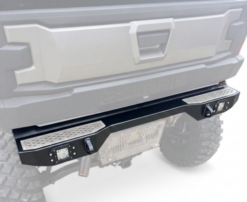 Polaris Xpedition Rear Bumper by AJK Offroad Rear Side Angle