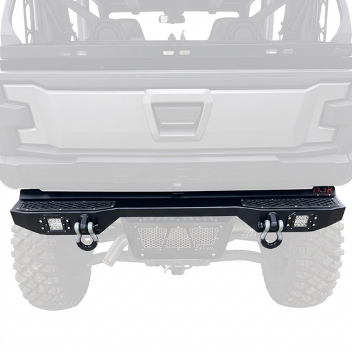 Polaris Xpedition Rear Bumper by AJK Offroad Straight Back View