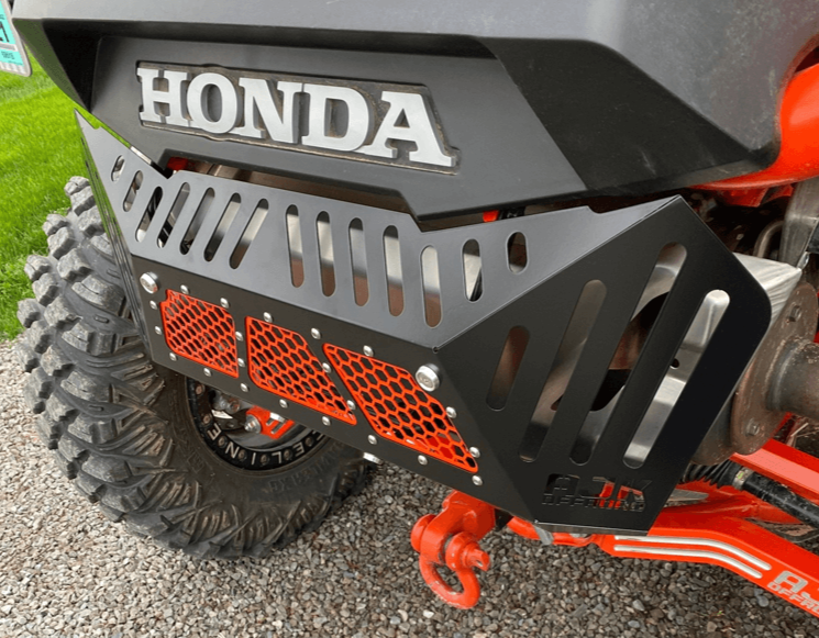 Honda Talon Exhaust Cover  AJK Offroad   