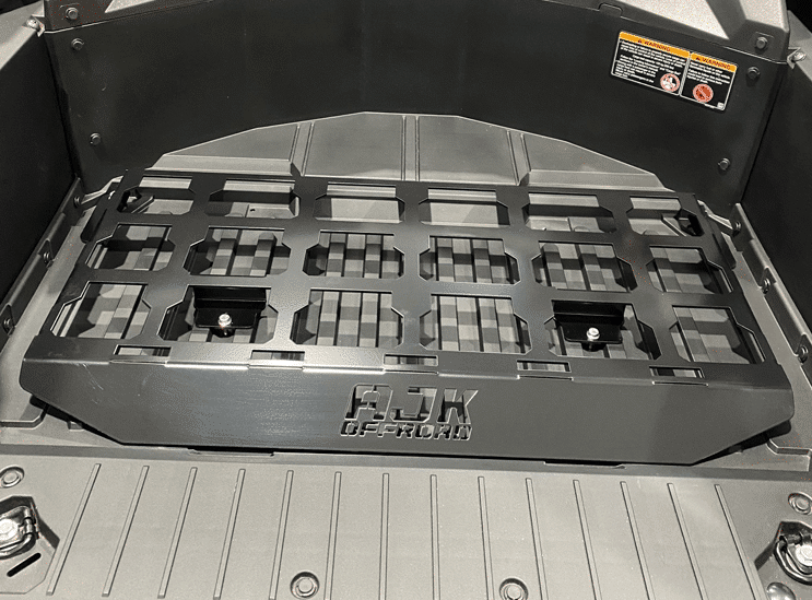 Kawasaki KRX Packout Mount 1.5 by AJK Offroad Installed Wide View