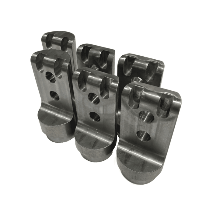 4X Steel Bolt On Tube Clamps 1.75" 1 3/4" Roll Cage Mounts - Foto 7