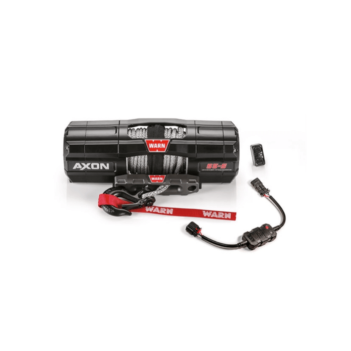 Warn Axon 5500 LBS Winch — AJK Offroad Warn Axon 5500 LBS Winch — AJK Offroad