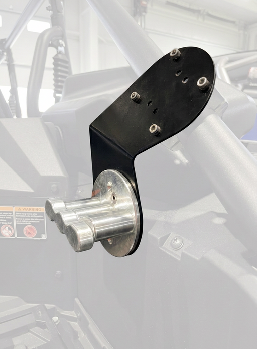 Kawasaki KRX Rotopax Mount by AJK Offroad Installed