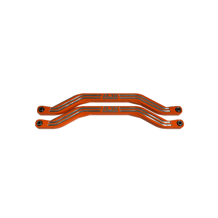 Polaris Pro R / Turbo R High Clearance Radius Rods  AJK Offroad Orange Lower 