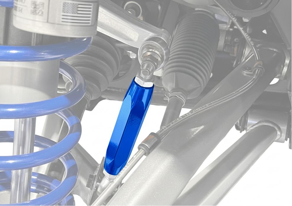 Polaris Pro R Sway Bar Link by AJK Offroad Top Close Up View