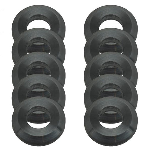 Hillman 3/8-Inch Neoprene Fender Washers - 10 Pack Rubber Washers For Auto & Plumbing