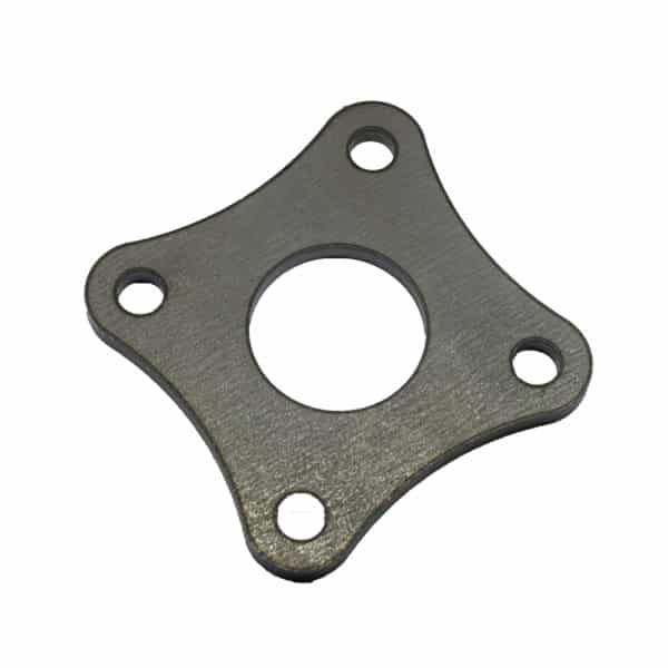 mounting plate for tubing